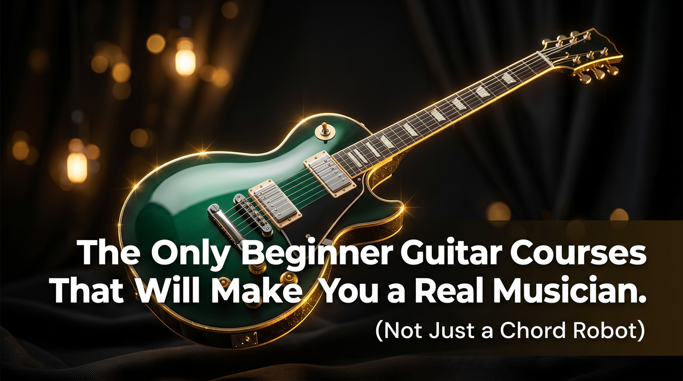 beginner guitar courses — The Only Beginner Guitar Courses That Will Make You a Real Musician (Not Just a Chord Robot)