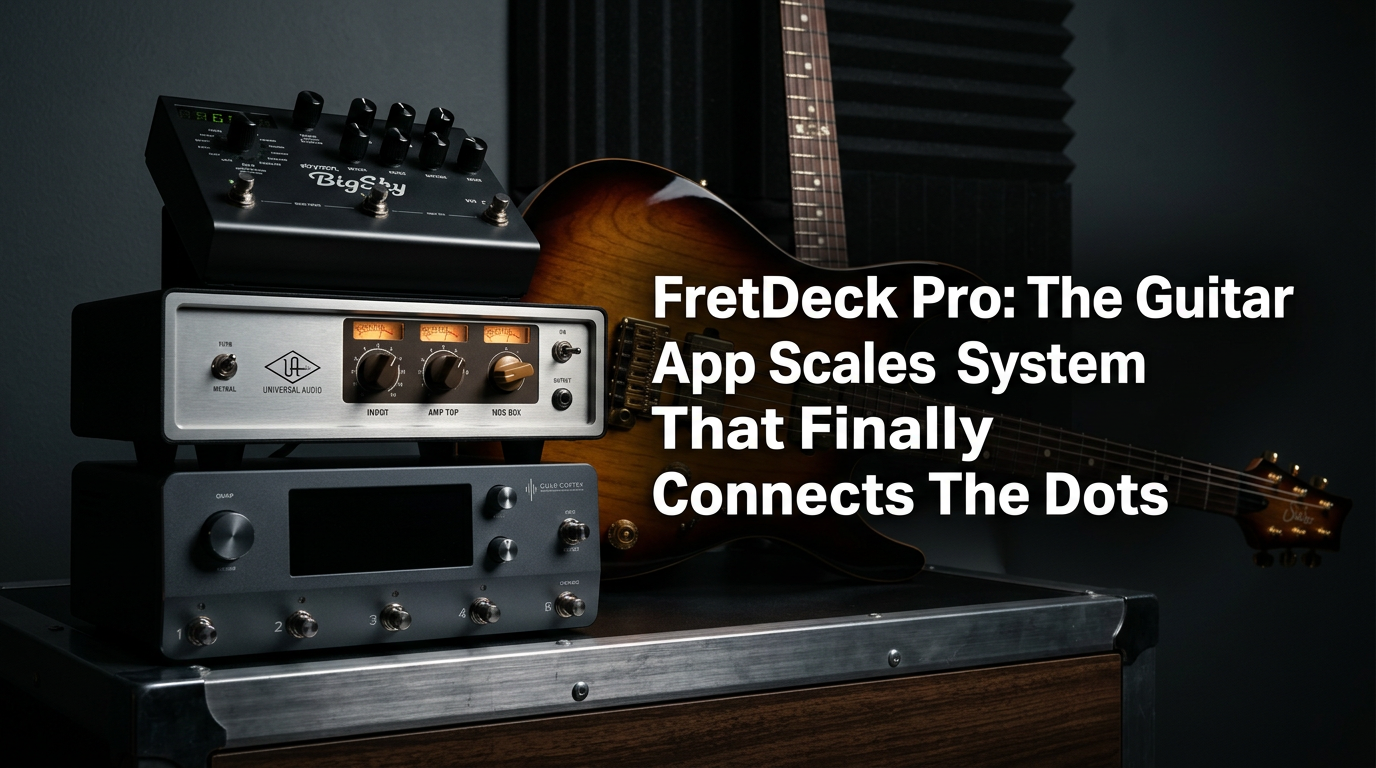 guitar app scales — FretDeck Pro: The Guitar App Scales System That Finally Connects The Dots